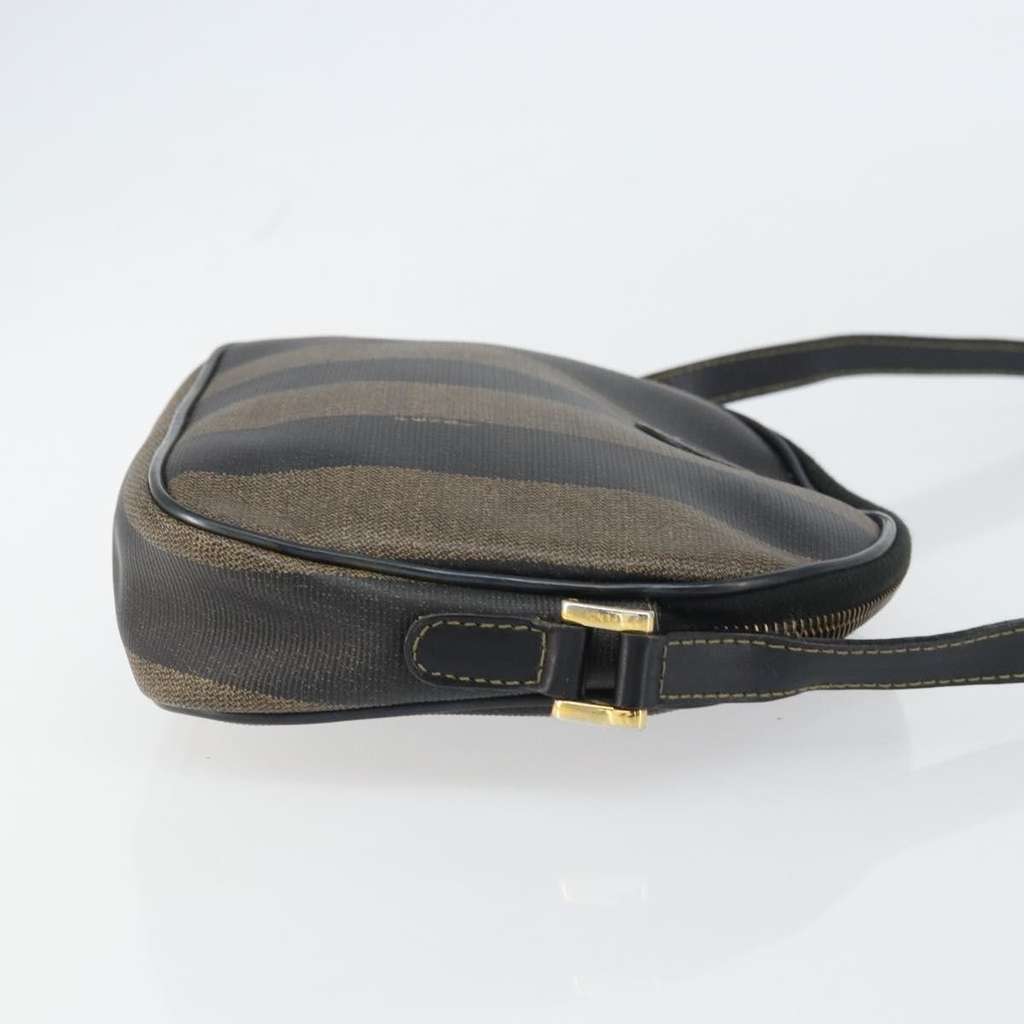Fendi Pequin Shoulder Bag Black Good condition - Inside View