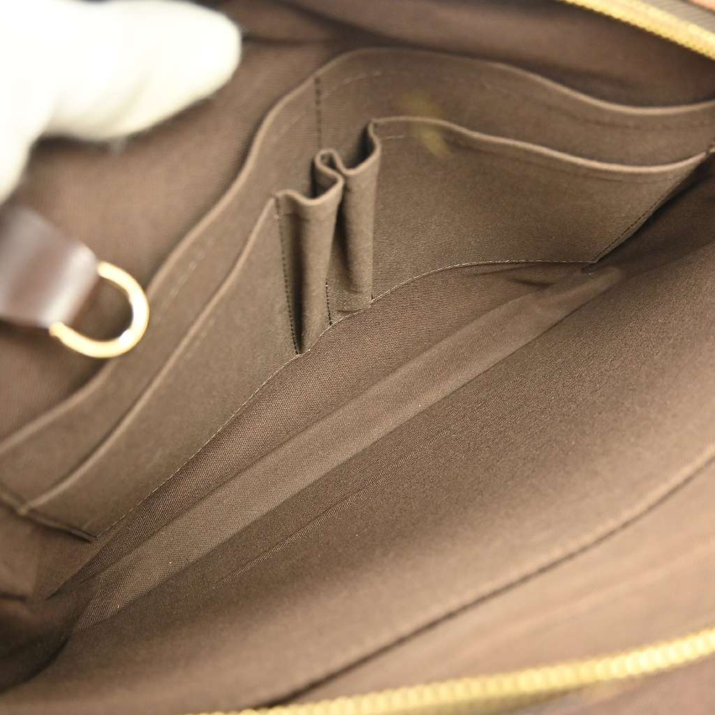 Louis Vuitton Shelton Messenger Bag Brown Canvas Good condition - Inside View