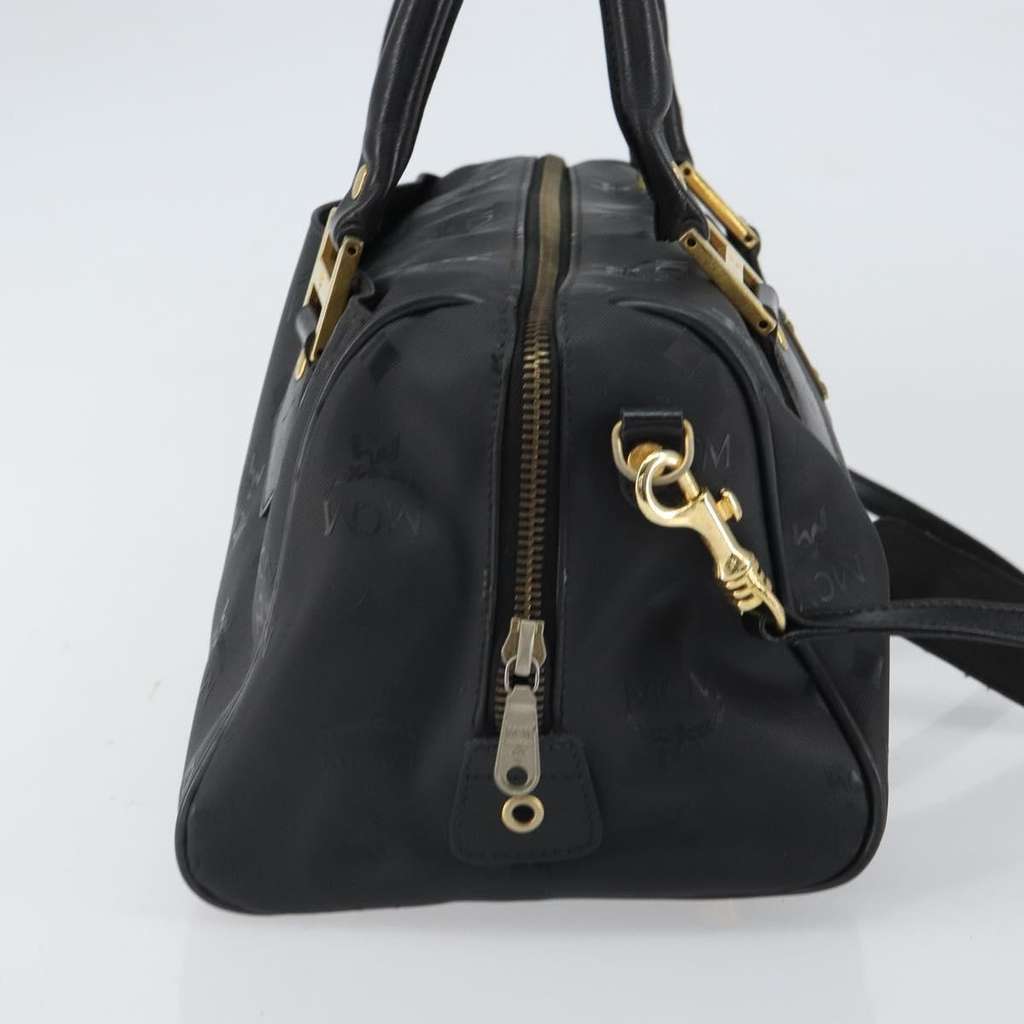 Mcm Visetos logogramme Handbag Black Good condition - Inside View