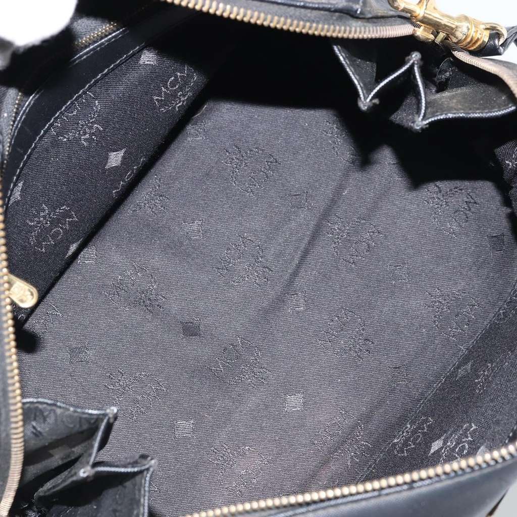 Mcm Visetos logogramme Handbag Black Good condition - Box View