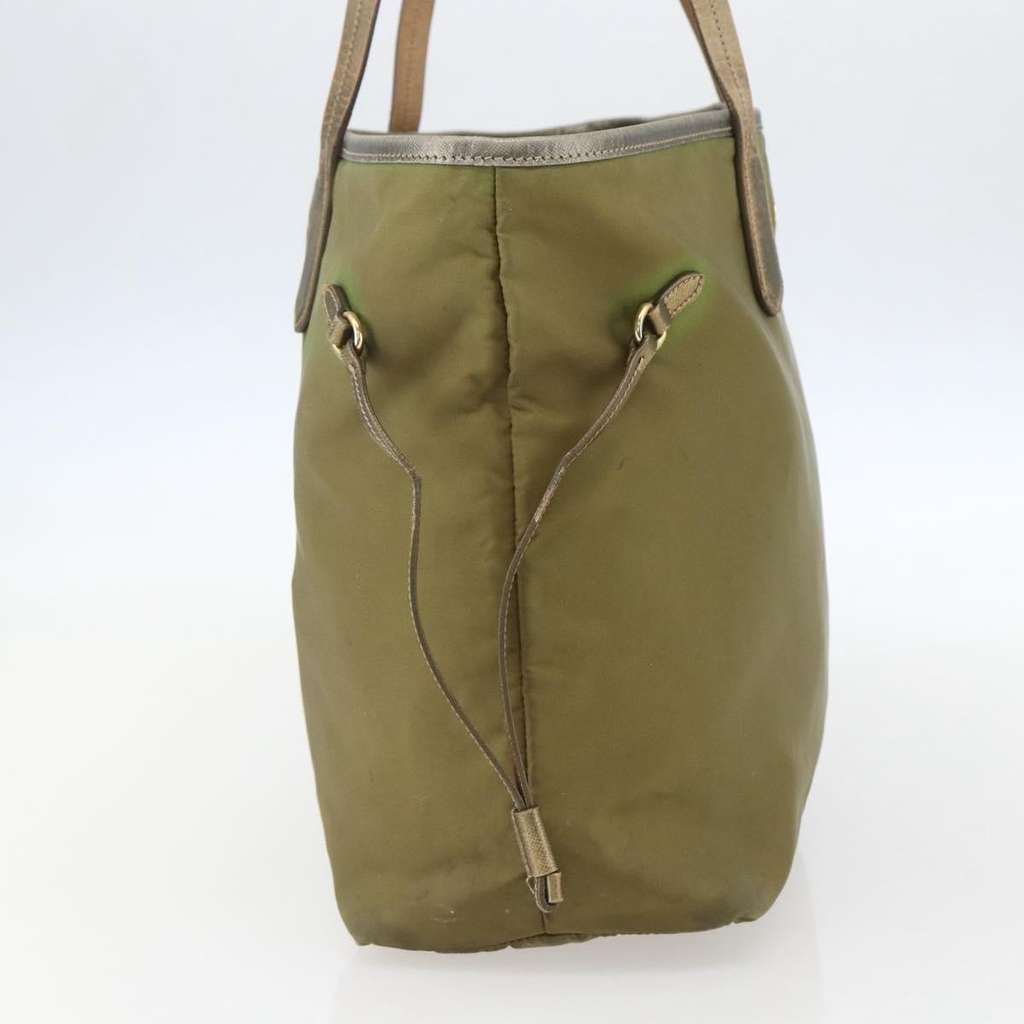 Prada Vintage Tote Khaki Fair condition - Inside View