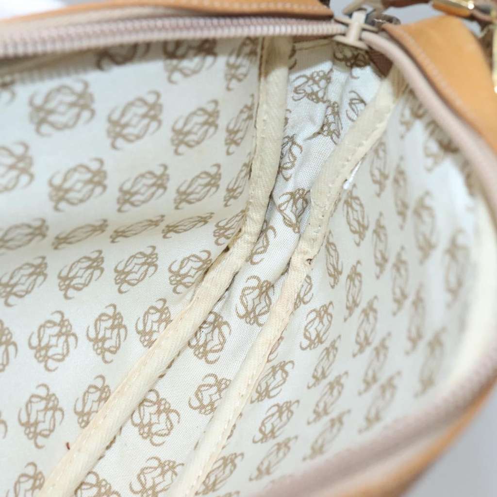 Loewe Anagram Clutch Bag Brown Leather Good condition - Box View