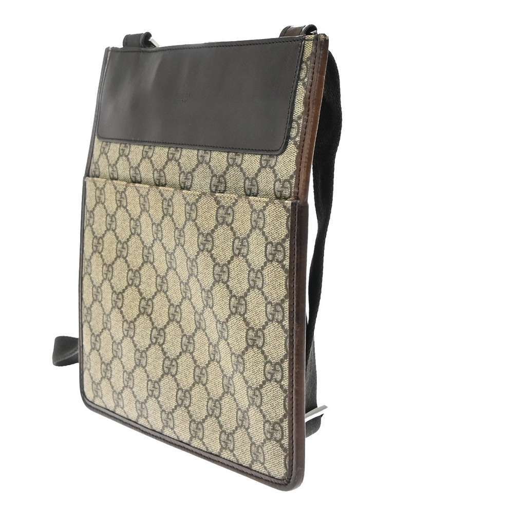 Gucci Front Pocket Messenger Brown Good condition - Inside View