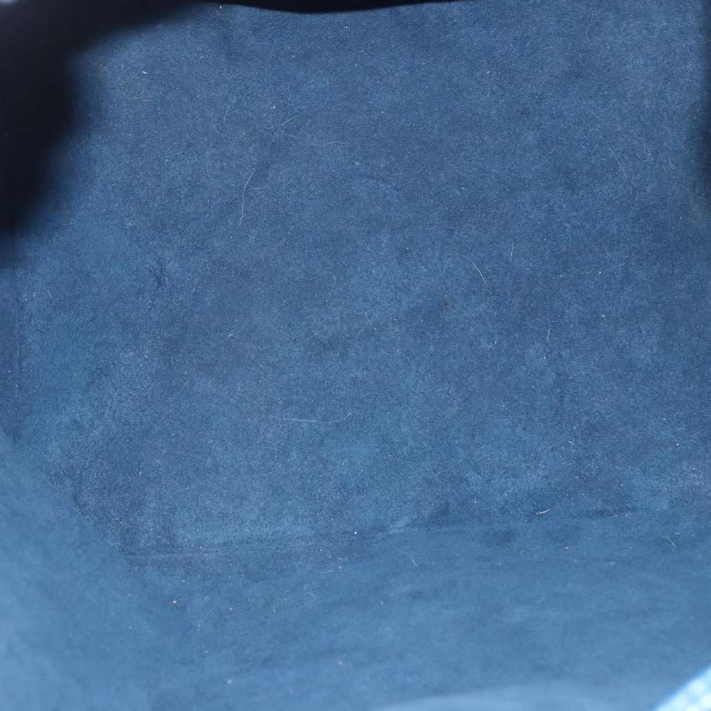 Louis Vuitton Petit Noe Handbag Blue Leather Fair condition - Box View