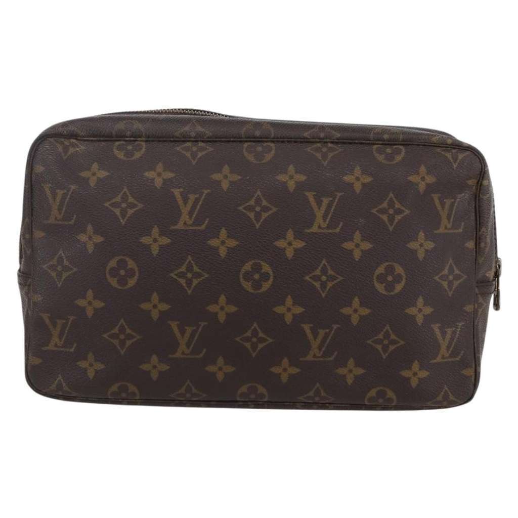 Louis Vuitton Trousse Toilette Brown Canvas Good condition - Back View