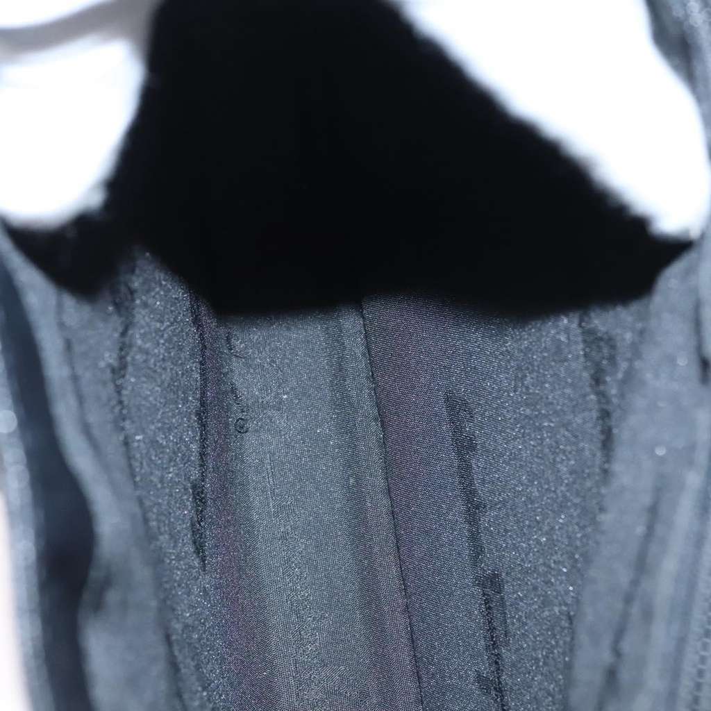 Salvatore Ferragamo Gancini Shoulder Bag Black Leather Good condition - Box View