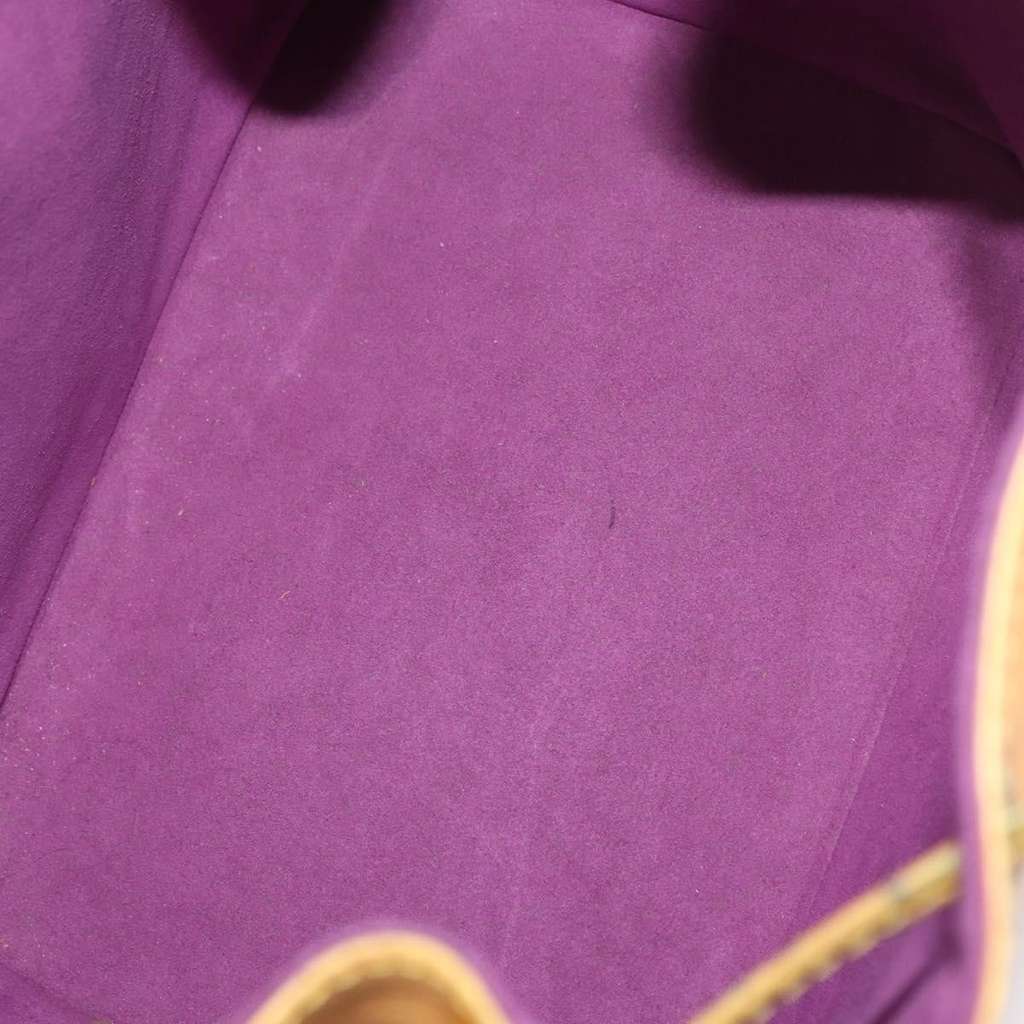 Louis Vuitton Petit Noe Handbag Yellow Leather Fair condition - Box View