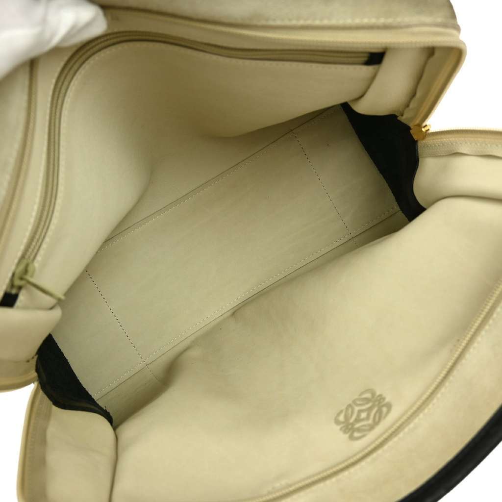 Loewe Amazona Bag Beige Suede Good condition - Inside View