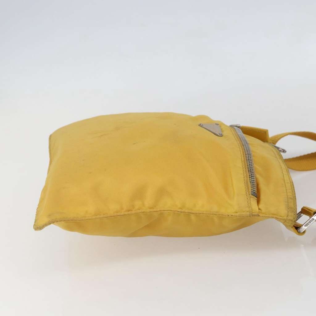 Prada Front Pocket Messenger Bag Yellow Good condition - Inside View
