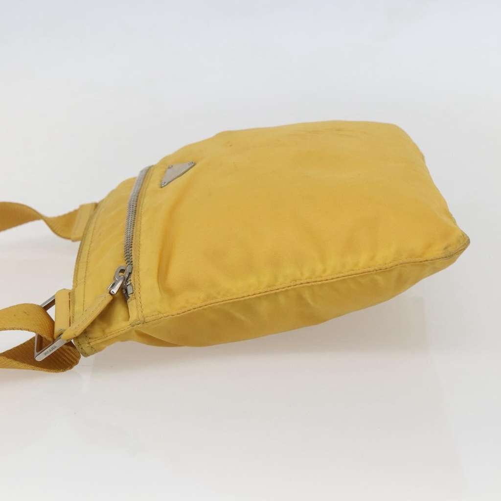 Prada Front Pocket Messenger Bag Yellow Good condition - Model View