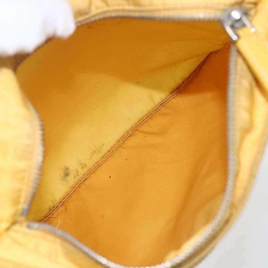Prada Front Pocket Messenger Bag Yellow Good condition - Box View