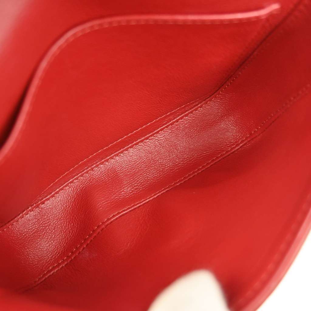 Celine Tassels Bag Red Leather Good condition - Inside View