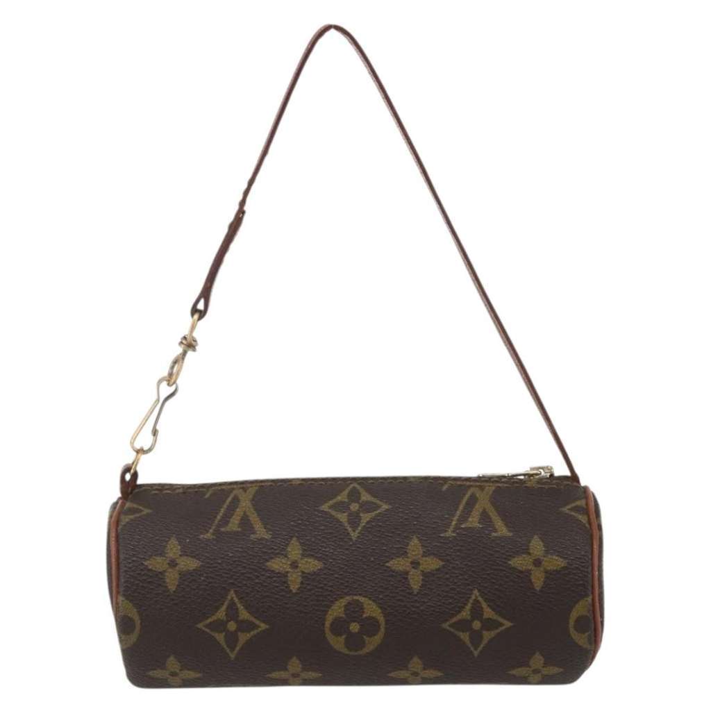 Louis Vuitton Papillon Pochette Brown Canvas Good condition - Back View