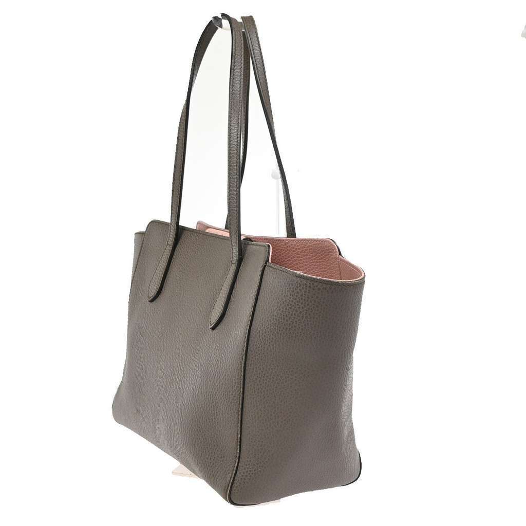 Gucci Swing Tote Pink Leather Good condition - Model View