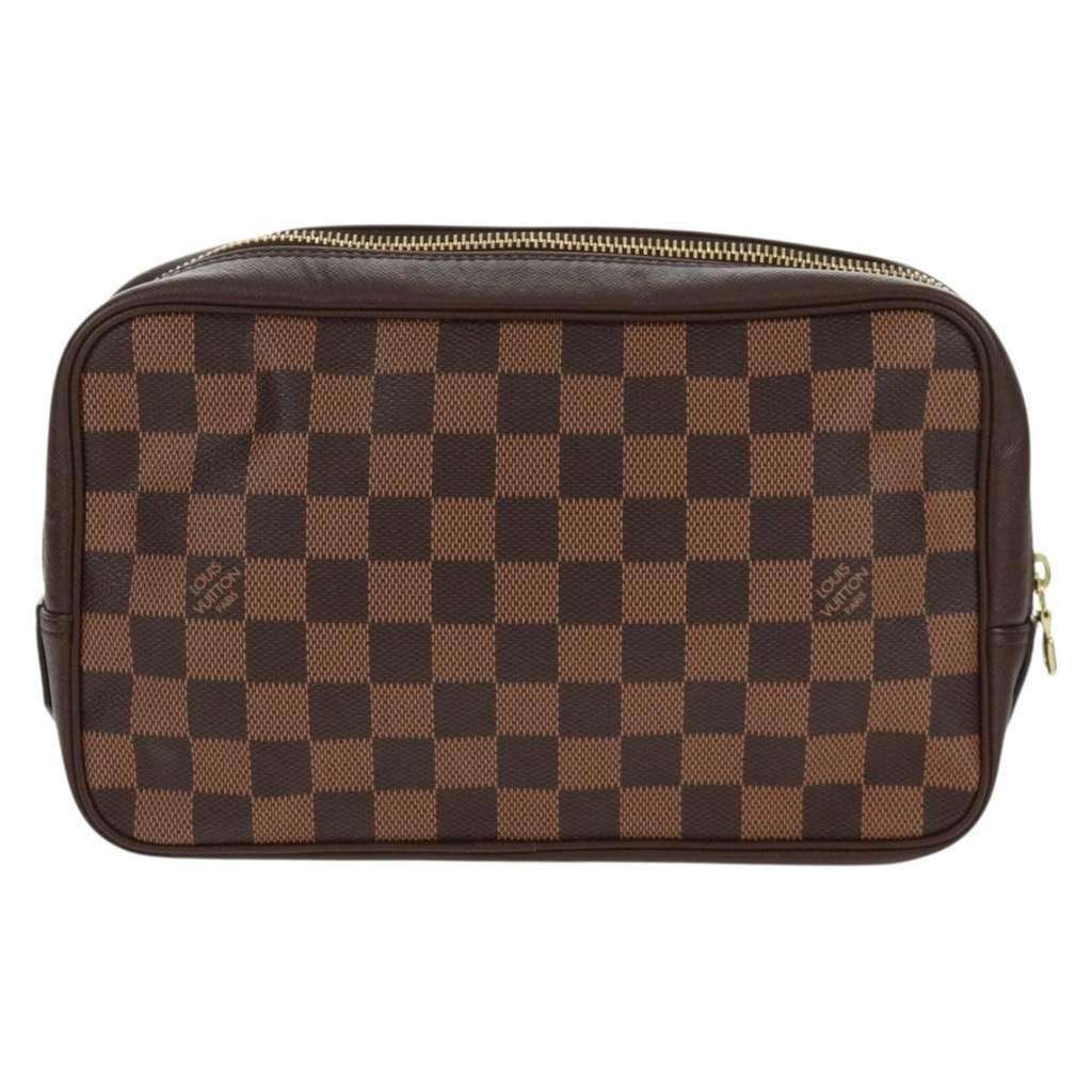 Louis Vuitton Trousse Toilette Brown Canvas Good condition - Back View