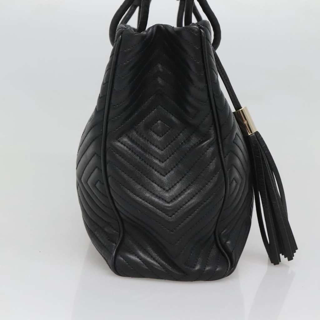 Bally Vintage Handbag Black Leather Good condition - Inside View