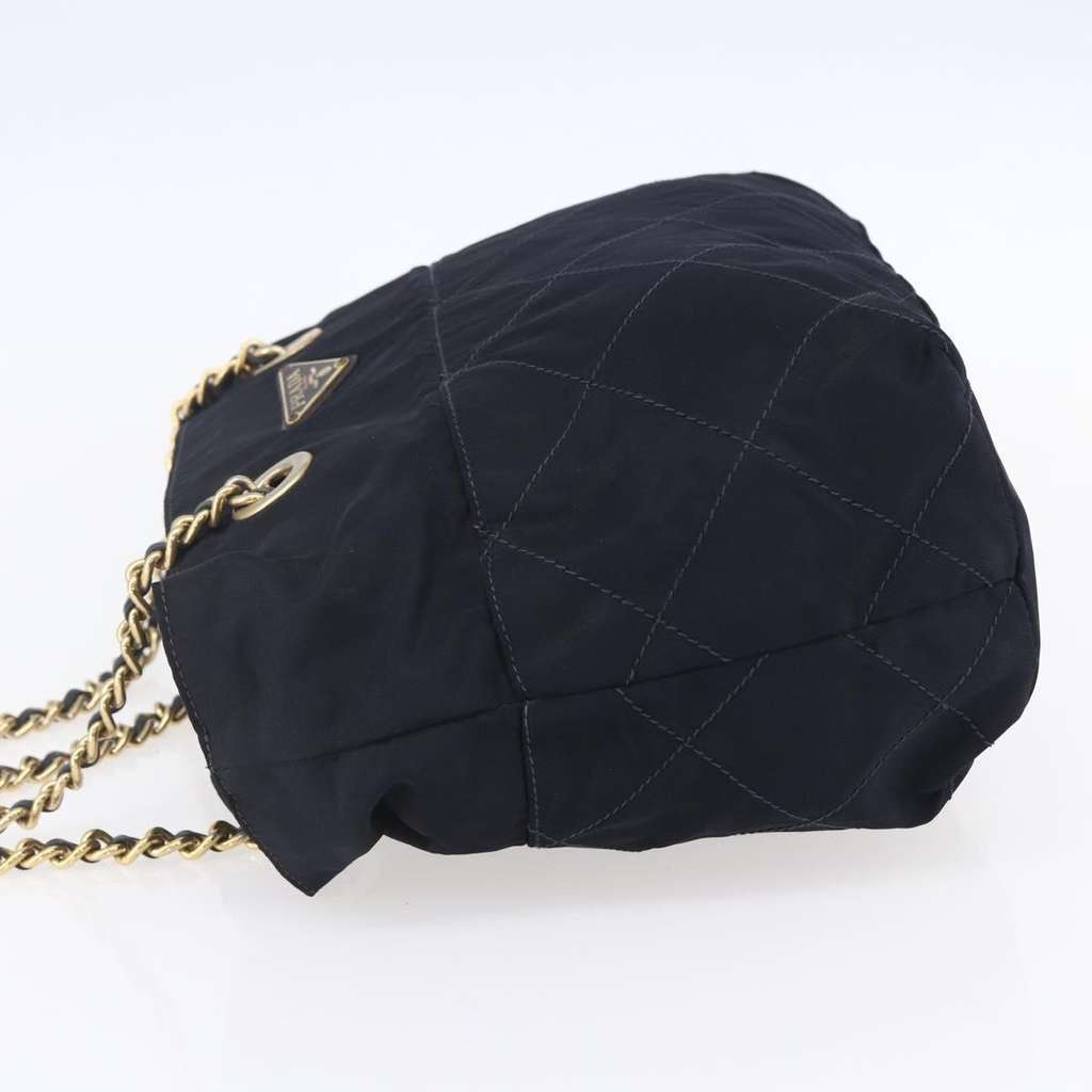 Prada Re-Edition 1995 Chain Tote Navy Good condition - Inside View