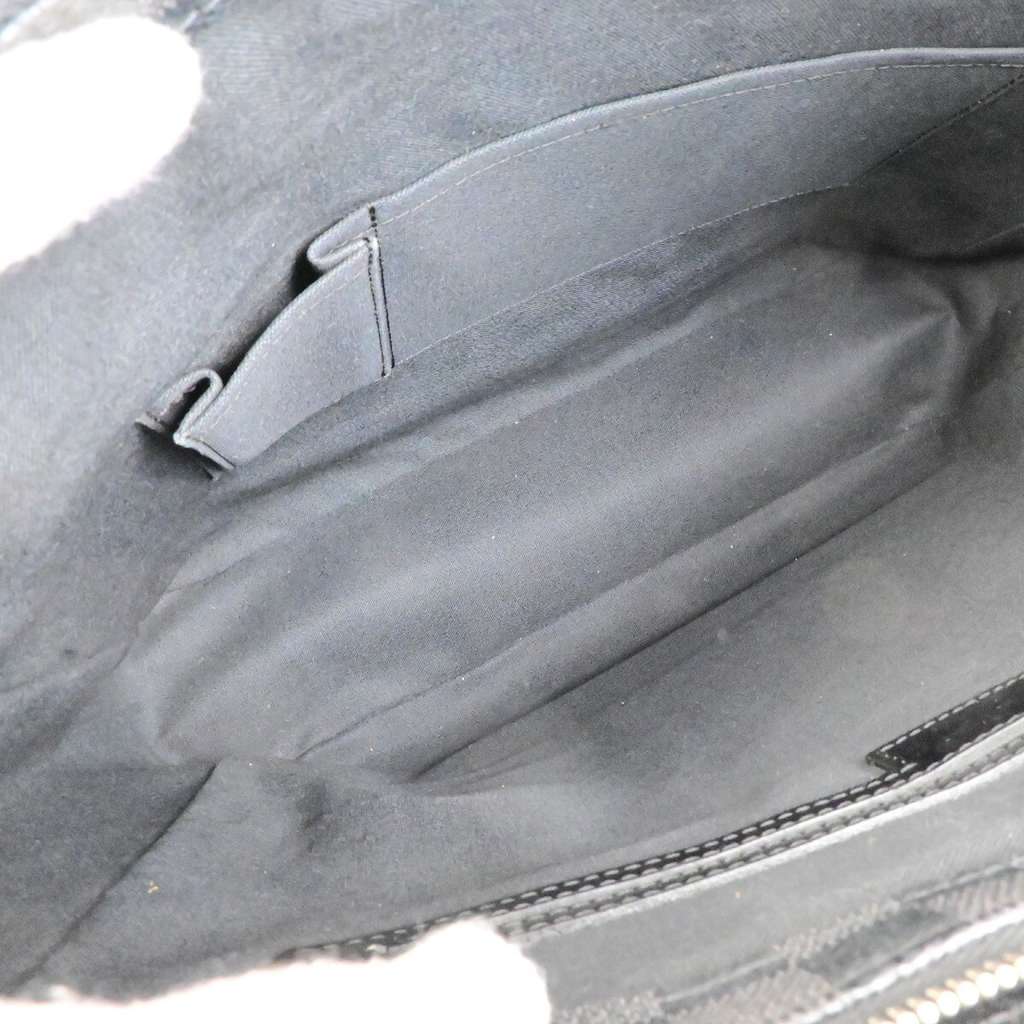 Louis Vuitton Tadao Handbag Black Canvas Good condition - Box View