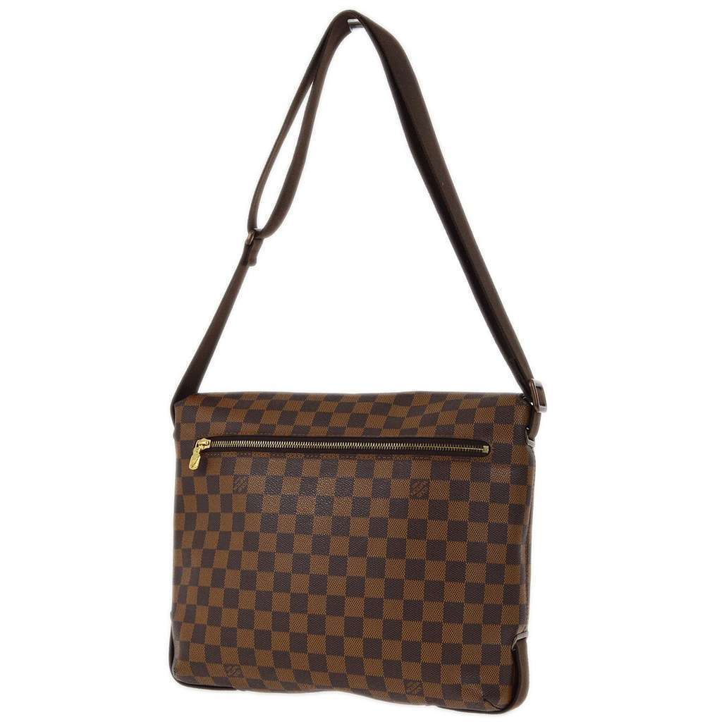 Louis Vuitton Brooklyn Handbag Brown Canvas Good condition - Back View