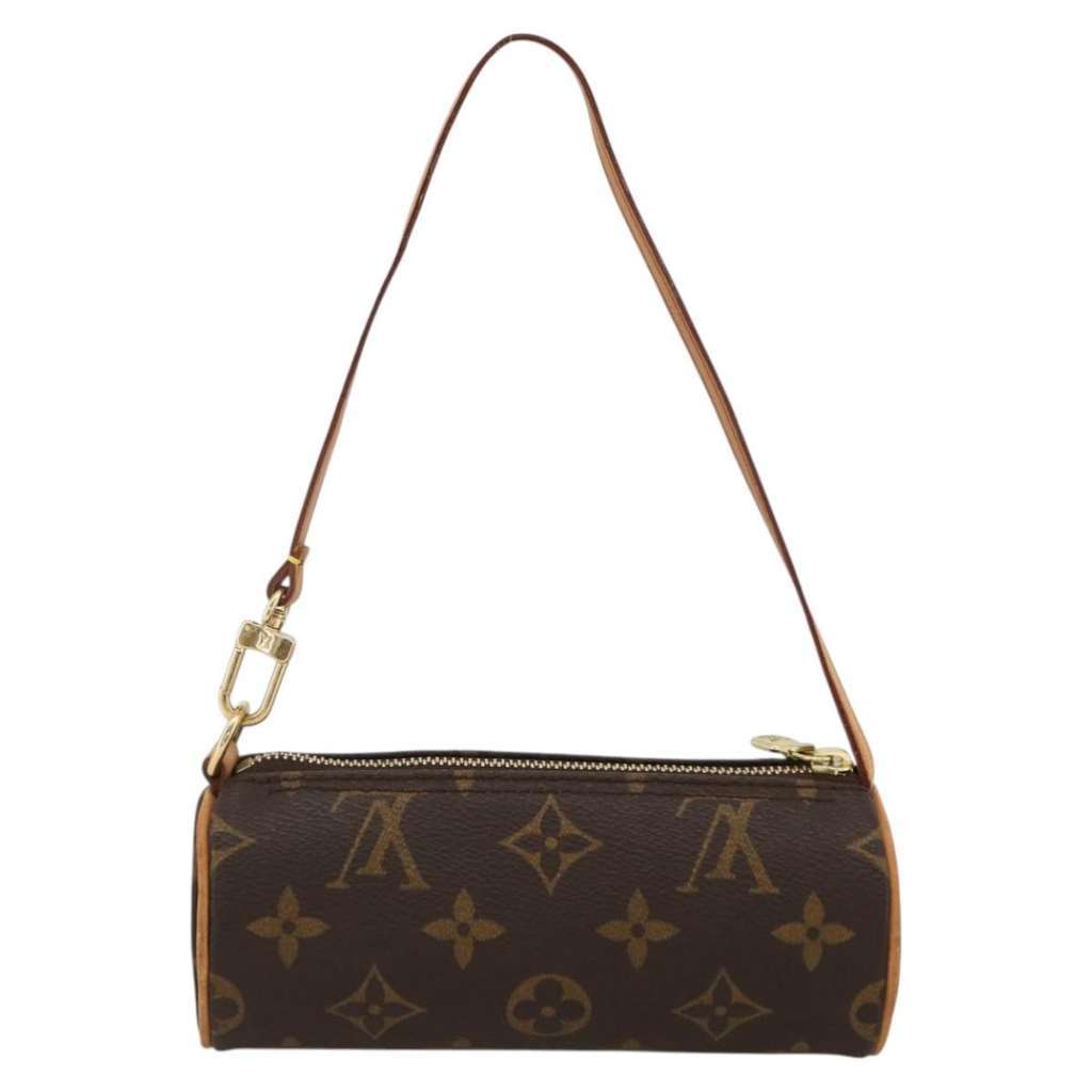 Louis Vuitton Papillon Pochette Brown Canvas Good condition - Back View