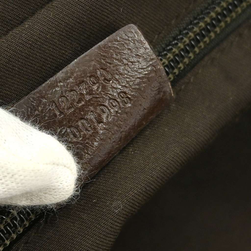 Gucci Vintage Ophidia Shoulder Bag Brown Canvas Good condition - Box View