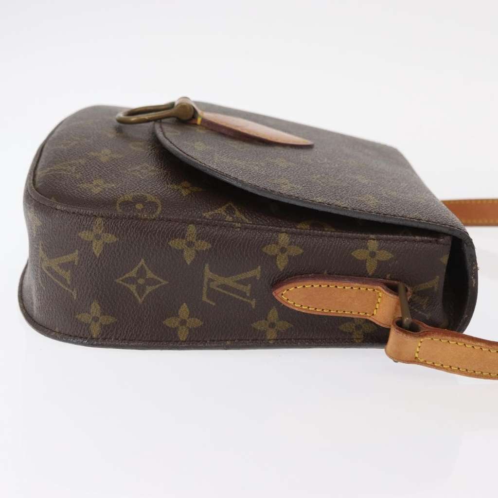 Louis Vuitton Saint Cloud Handbag Brown Canvas Good condition - Inside View