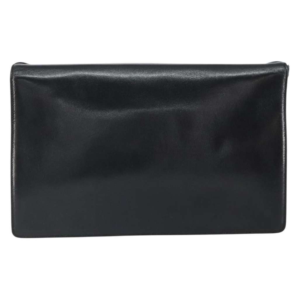 Valentino Garavani Bow Crossbody Bag Black Leather Good condition - Back View