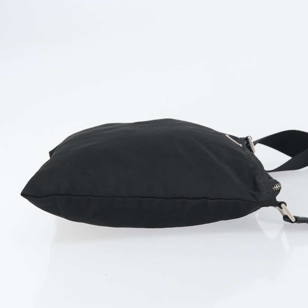 Prada Zip Top Messenger Bag Black Fair condition - Inside View