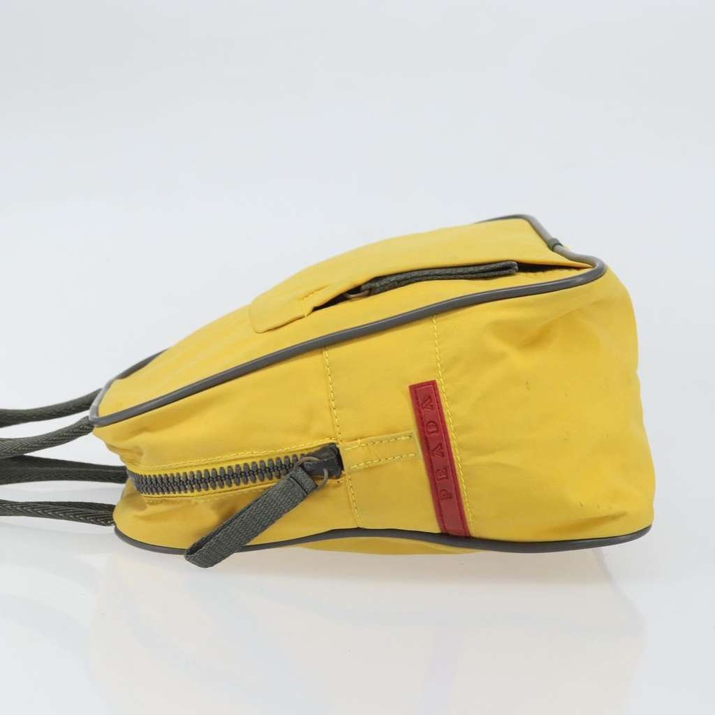 Prada Sport handbag Yellow Fair condition - Model View