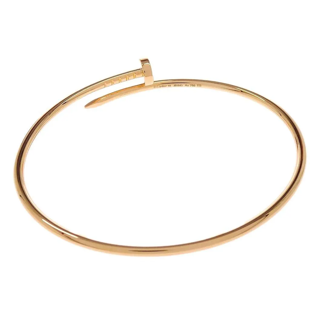 Cartier Juste un Clou Bracelet Gold Good - Back View