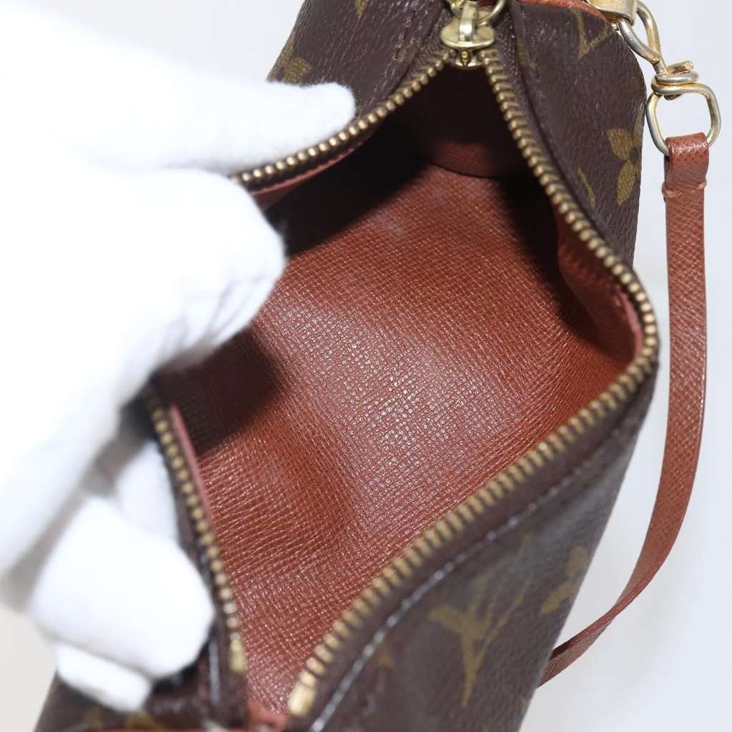 Louis Vuitton Papillon Pochette Brown Canvas Good condition - Box View
