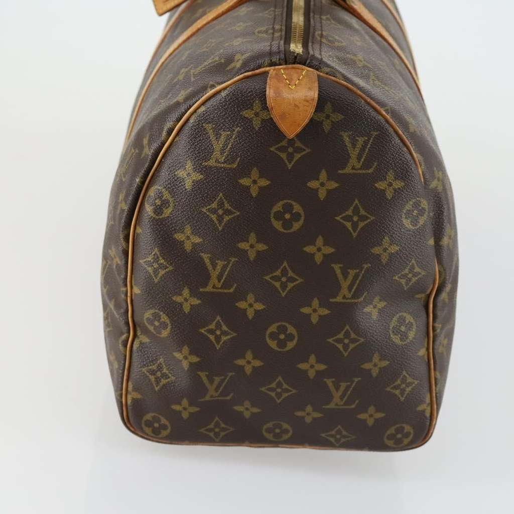 Louis Vuitton Keepall Bag Brown Canvas Fair condition - Inside View
