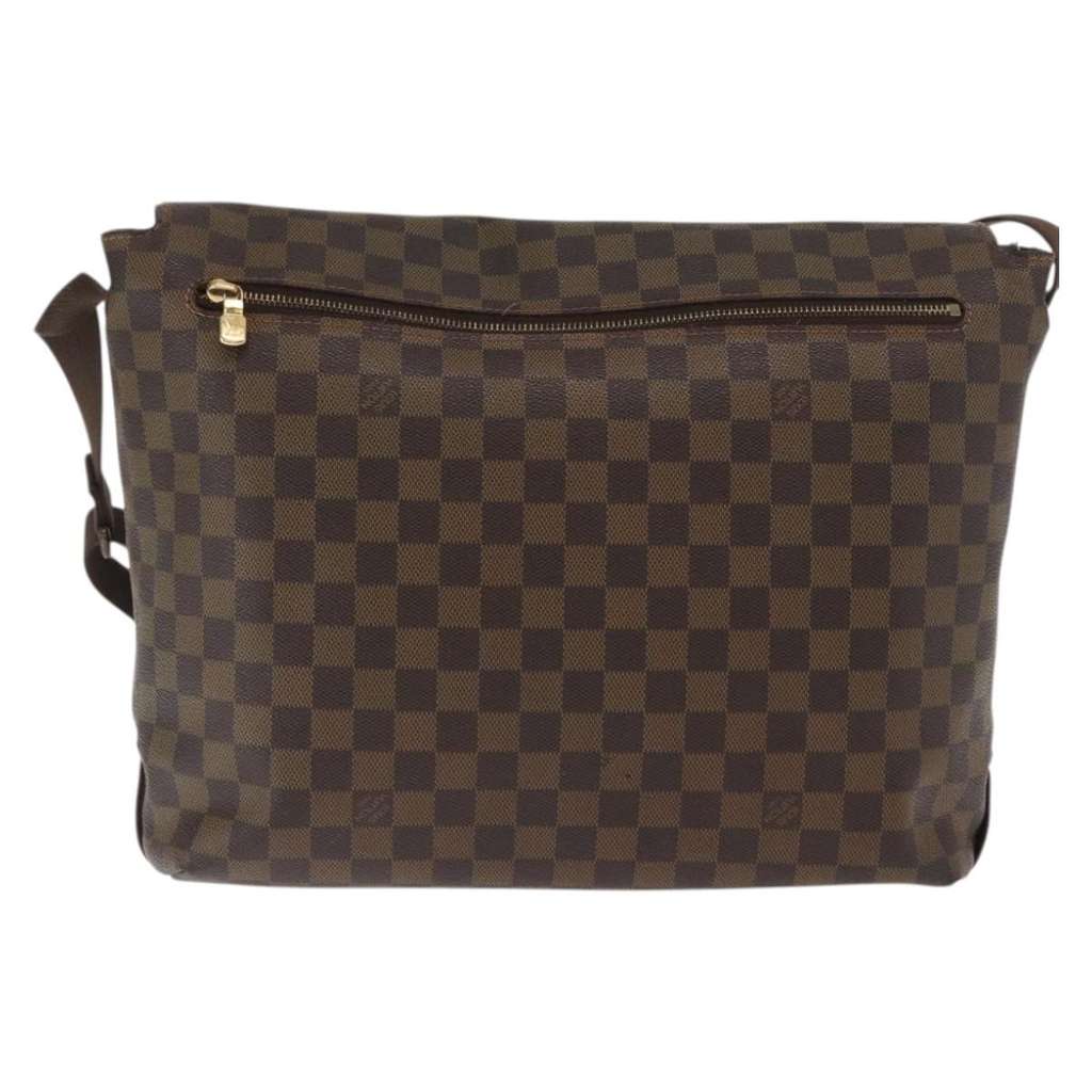 Louis Vuitton Brooklyn Handbag Brown Canvas Fair condition - Back View