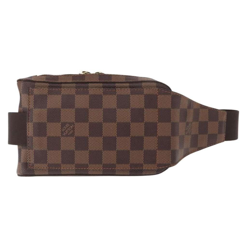 Louis Vuitton Geronimos Waist Bag Brown Canvas Good condition - Back View