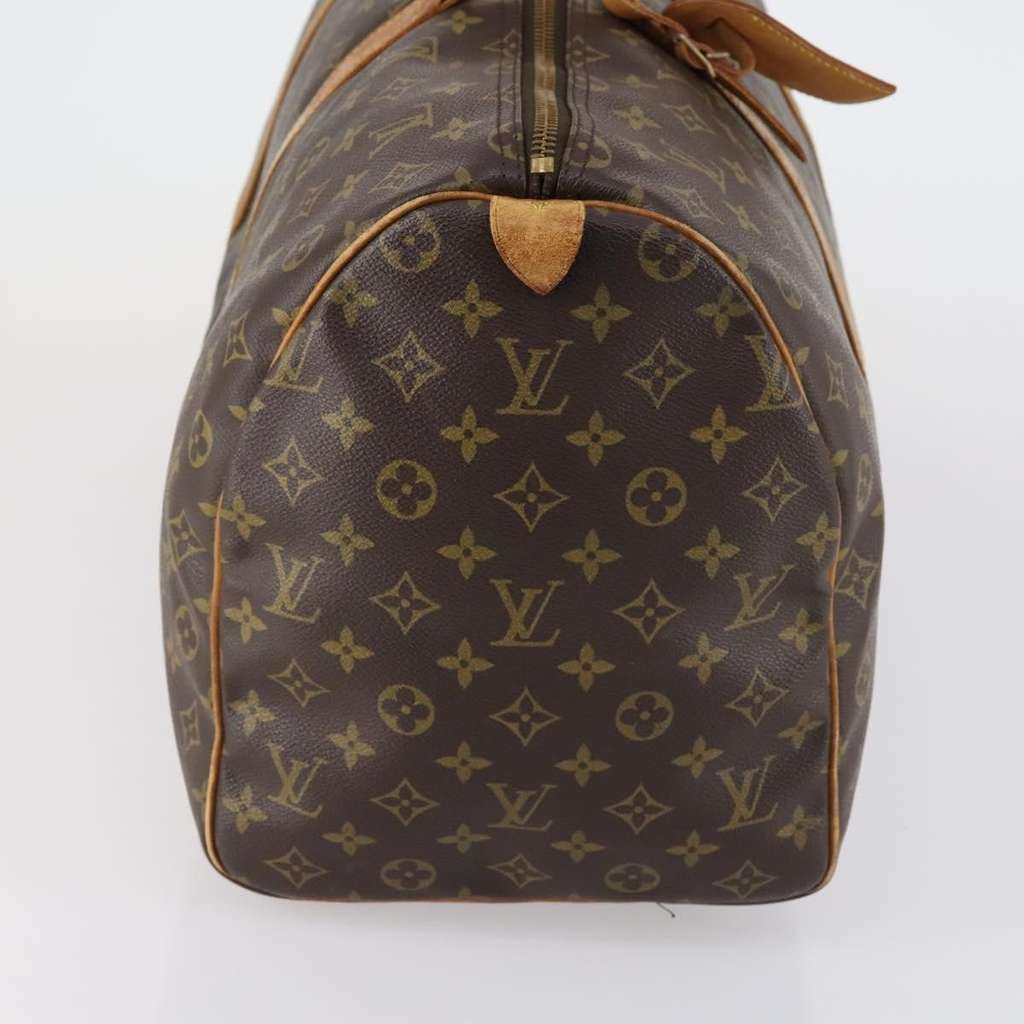 Louis Vuitton Keepall Bag Brown Canvas Good condition - Model View