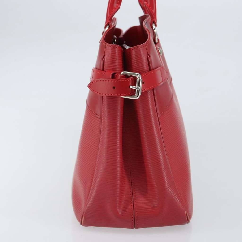 Louis Vuitton Passy Tote Red Leather Fair condition - Inside View
