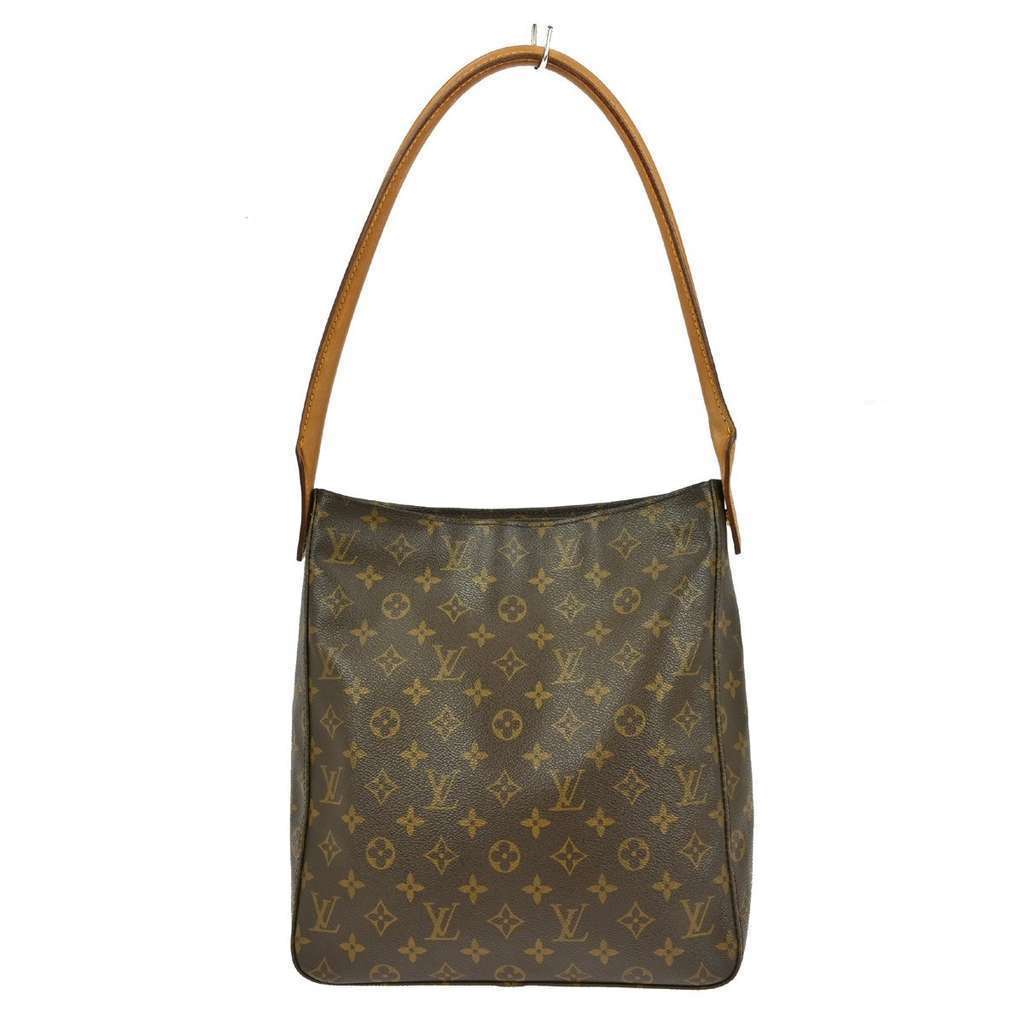 Louis Vuitton Looping Handbag Brown Canvas Good condition - Back View