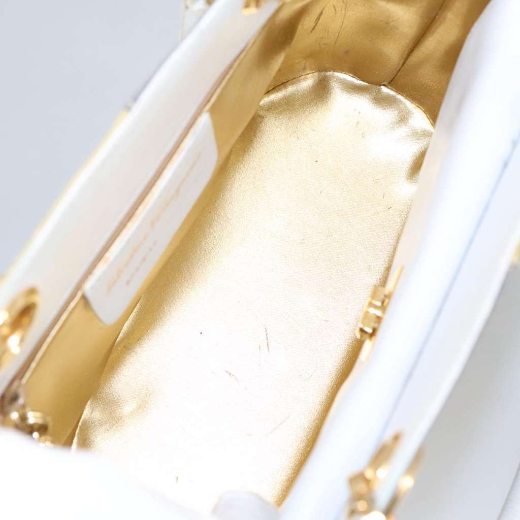 Salvatore Ferragamo Vintage Gancini Top Handle Bag Other Leather Good condition - Box View