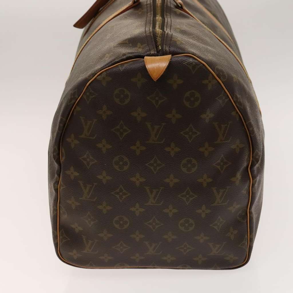 Louis Vuitton Keepall Bag Brown Canvas Fair condition - Inside View