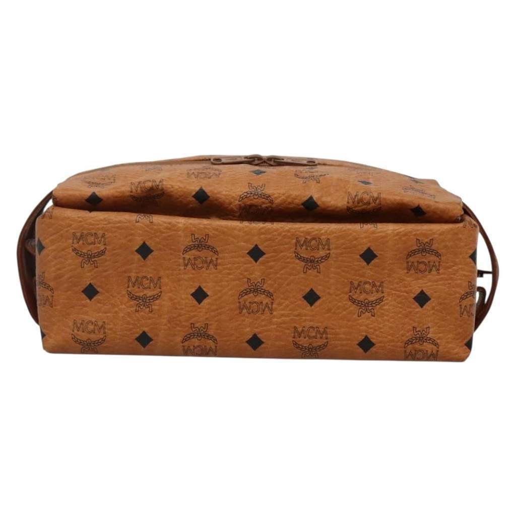 Mcm Visetos pouch Brown Good condition - Back View
