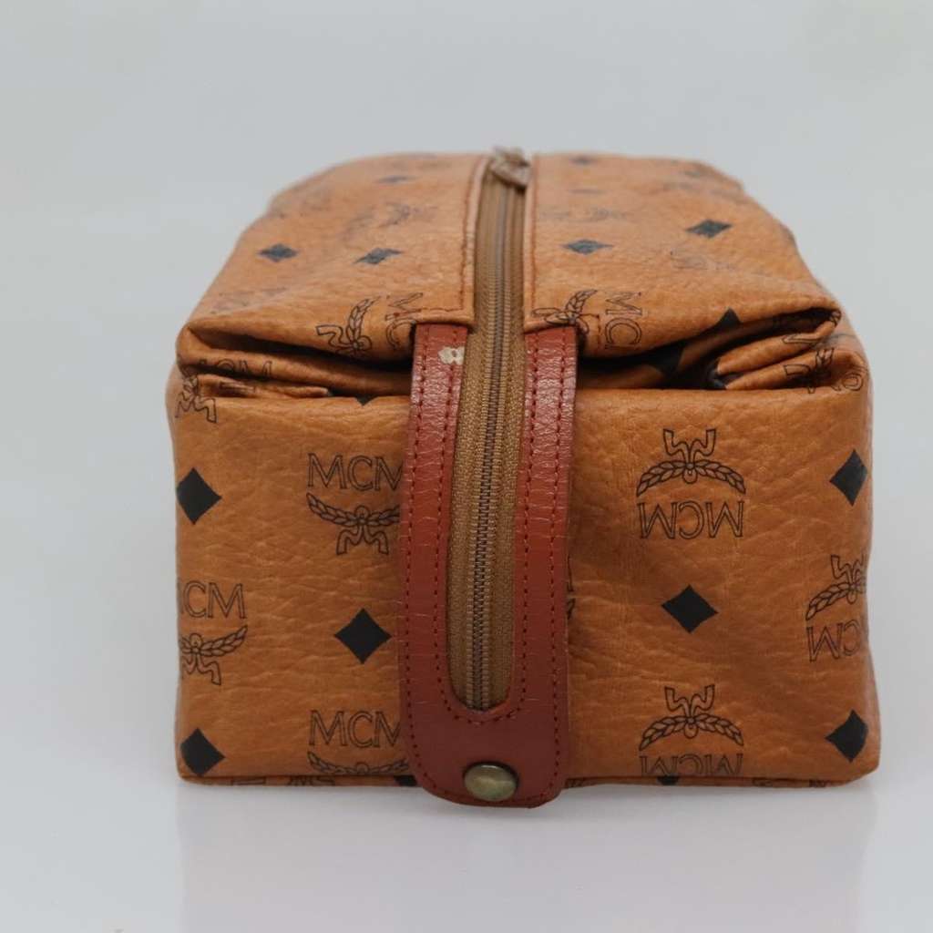 Mcm Visetos pouch Brown Good condition - Model View