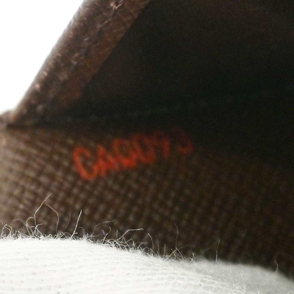 Louis Vuitton Porte Valeurs Checkbook Wallet Brown Canvas Good condition - Box View