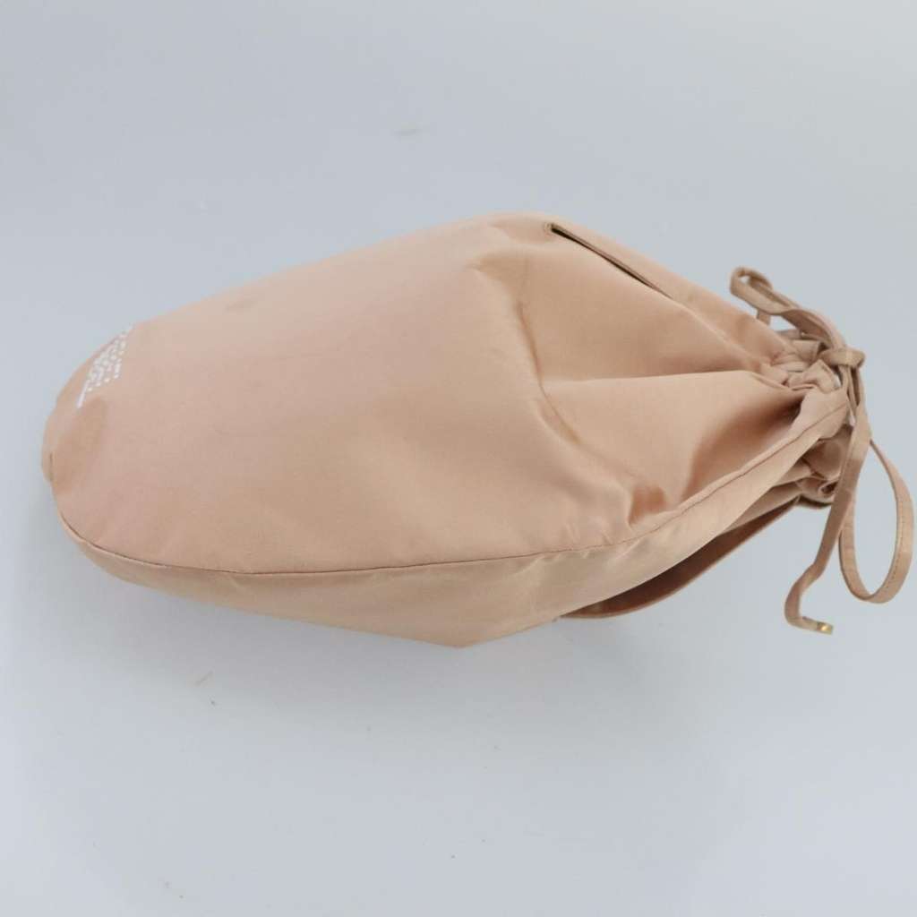 Chanel Vintage Drawstring Pouch Pink Good condition - Inside View