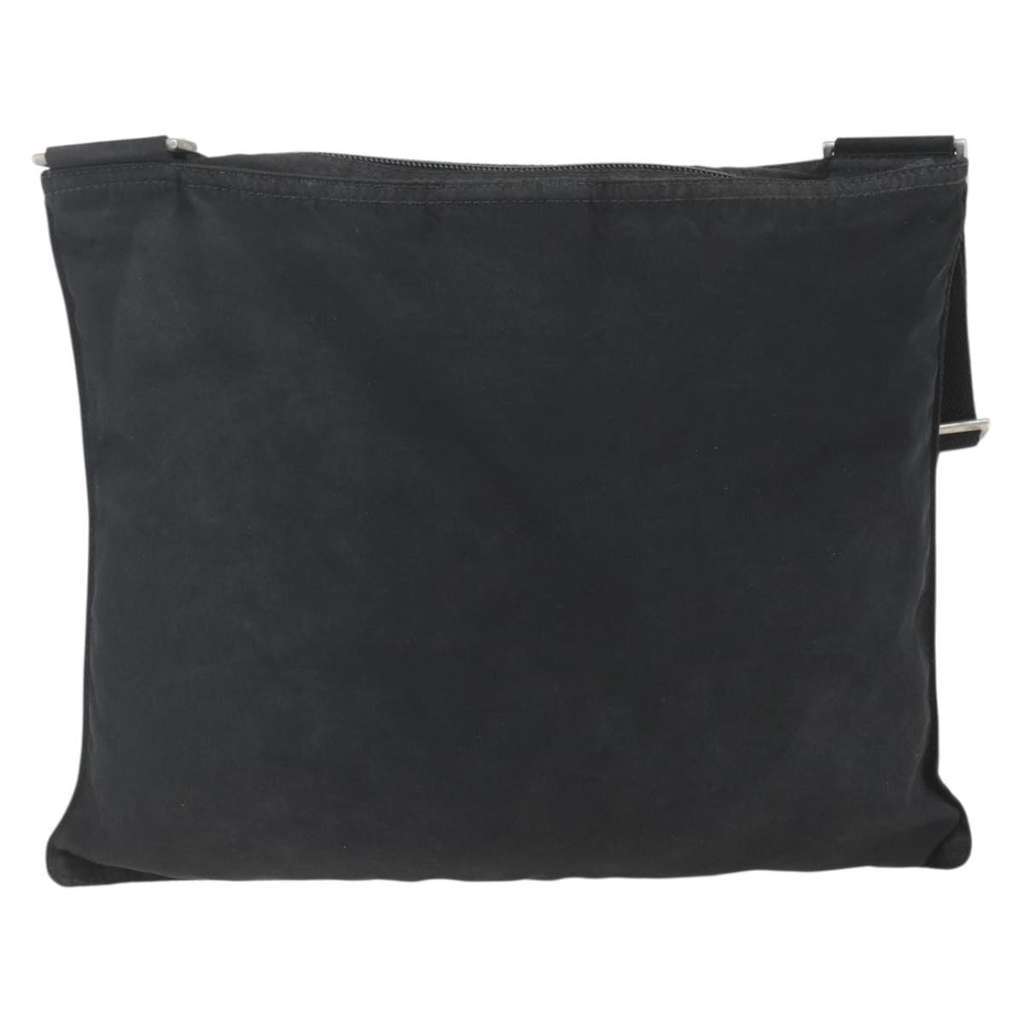 Prada Zip Top Messenger Bag Black Good condition - Back View