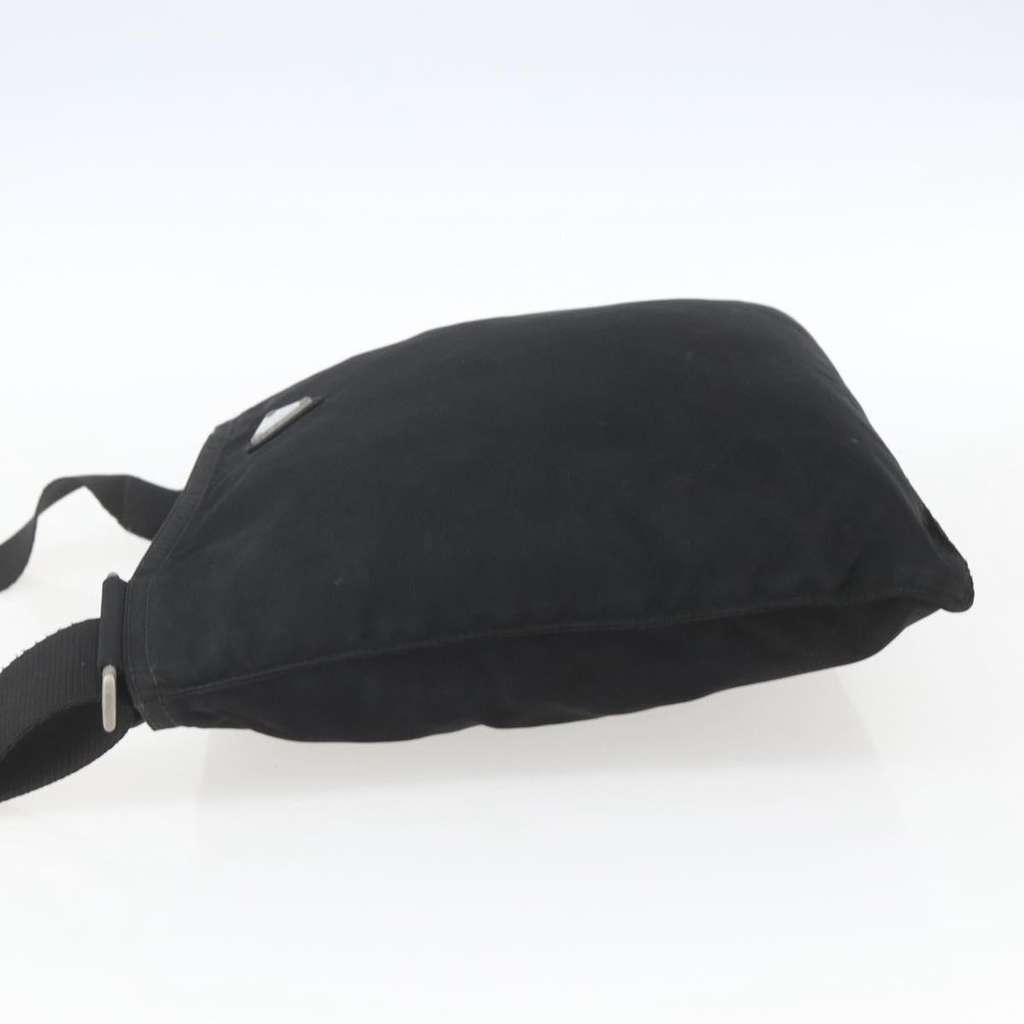 Prada Zip Top Messenger Bag Black Good condition - Inside View