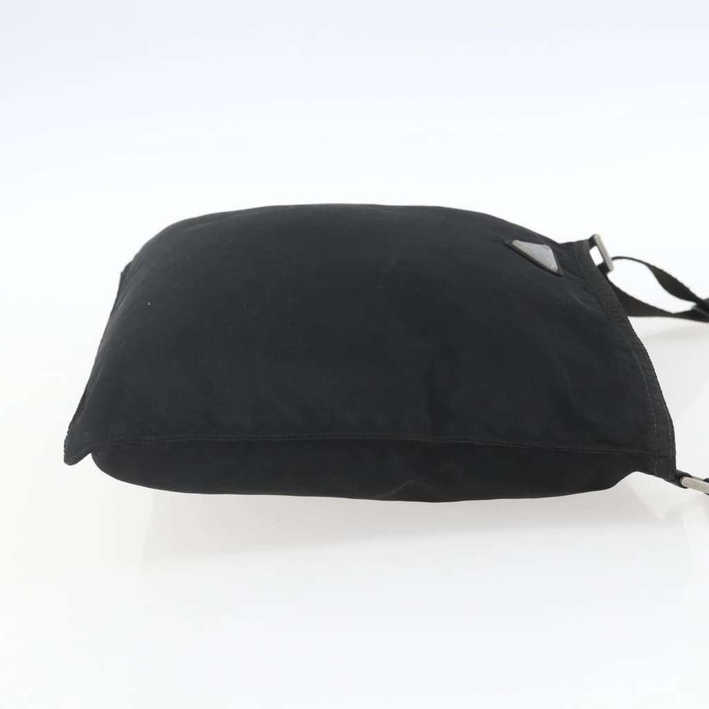 Prada Zip Top Messenger Bag Black Good condition - Model View