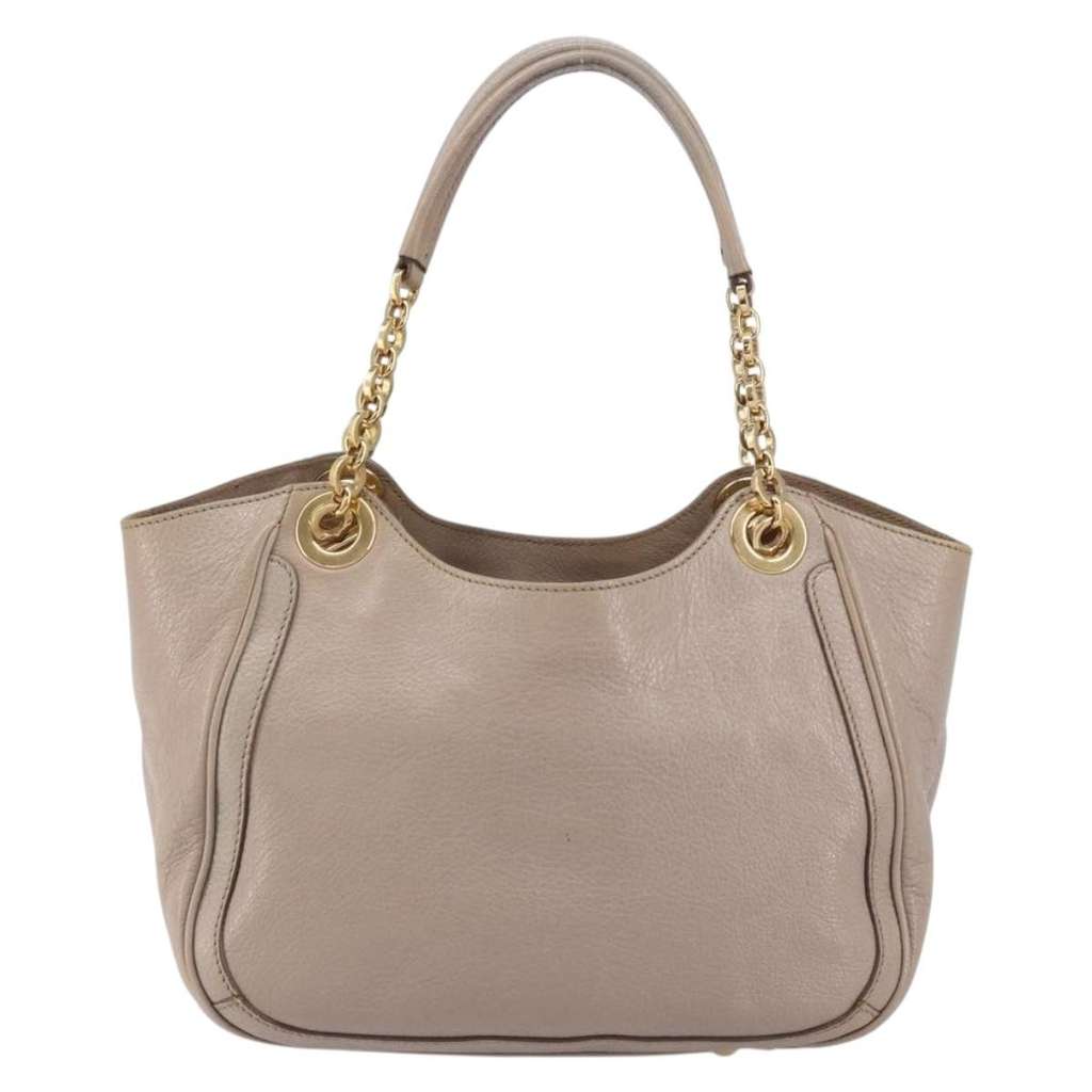 Salvatore Ferragamo Gancini Tote Pink Leather Good condition - Back View