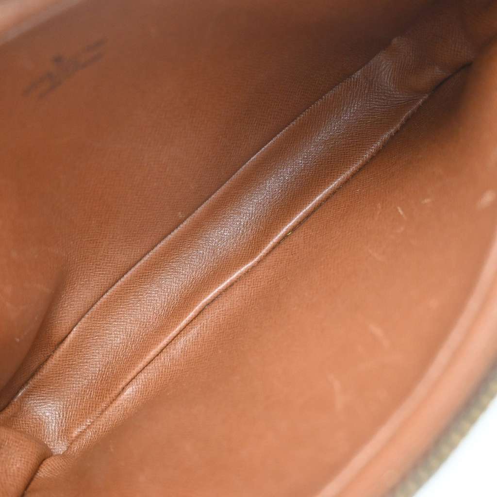 Louis Vuitton Pochette Marly Bandouliere Bag Brown Leather Good condition - Box View