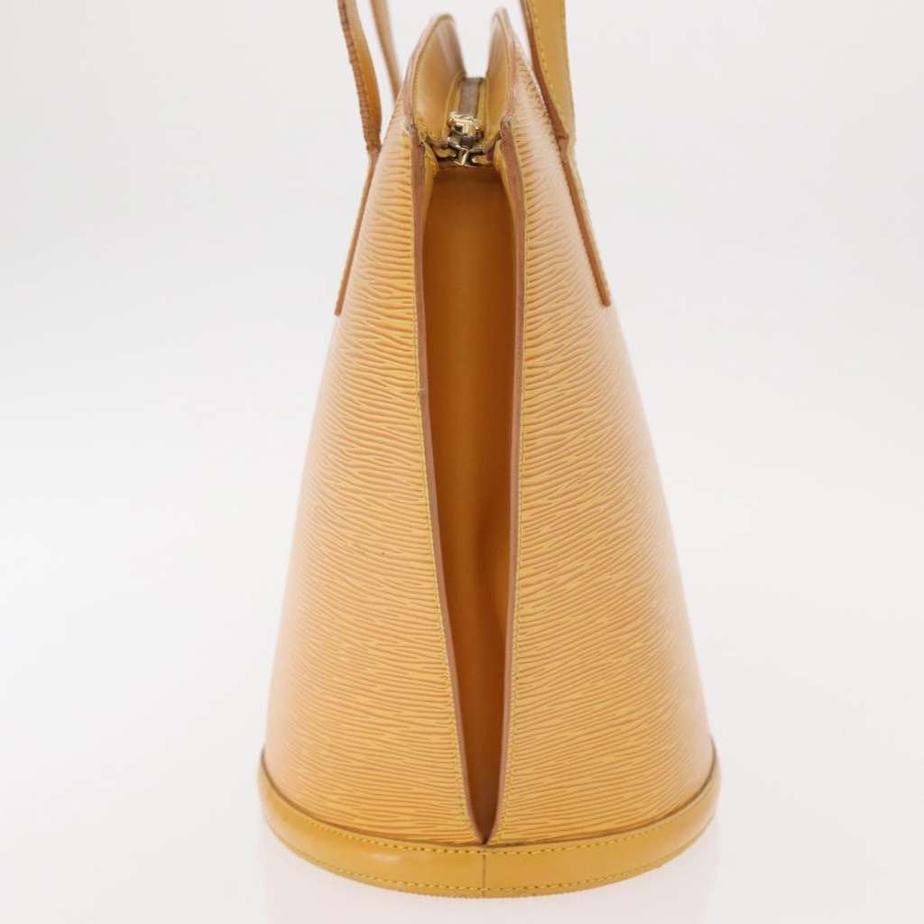 Louis Vuitton Saint Jacques Handbag Yellow Leather Good condition - Model View