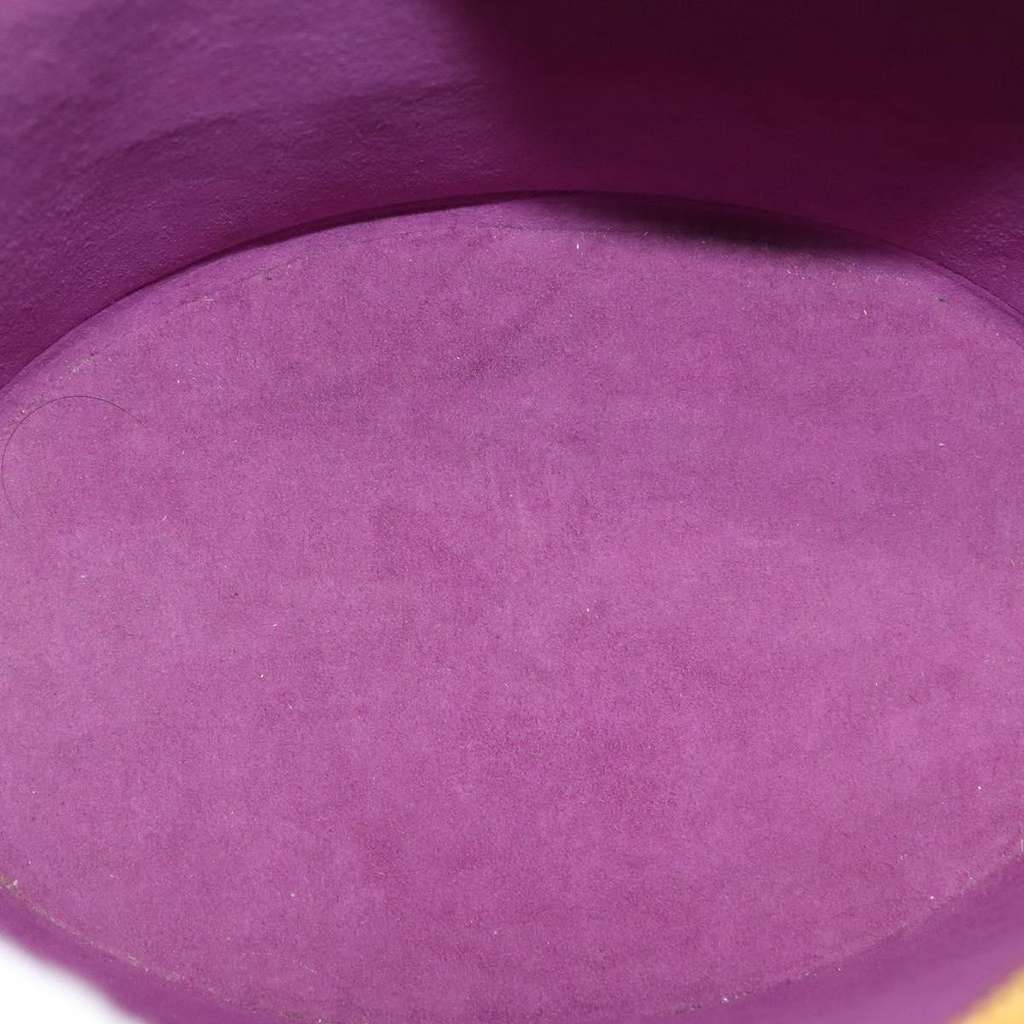 Louis Vuitton Saint Jacques Handbag Yellow Leather Good condition - Box View